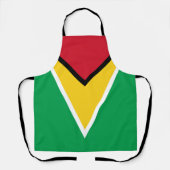 Tablier Drapeau Guyana (Recto)