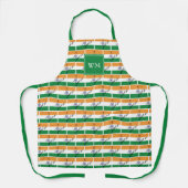 Tablier DRAPEAU INDIEN | Monogramme | Indien (Recto)