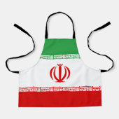 Tablier Drapeau Iran (Recto)