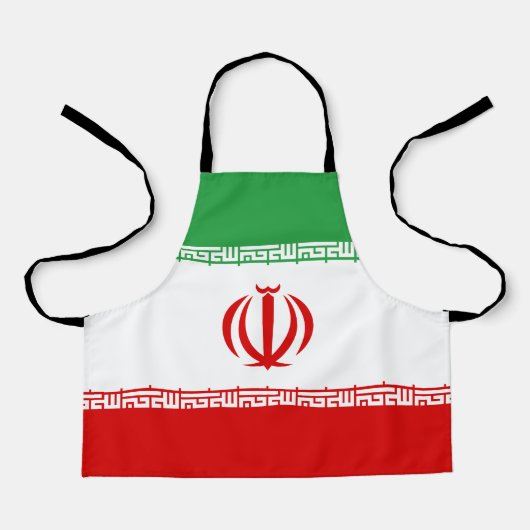 Tablier Drapeau Iran (Recto)