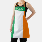 Tablier Drapeau irlandais personnalisé (Insitu)