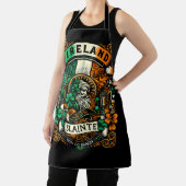 Tablier Drapeau irlandais Saint Patricks Day Slainte (Insitu)