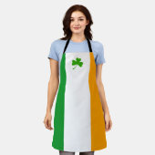 Tablier Drapeau irlandais Tricolor Patriotique (Porté)