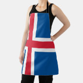 Tablier Drapeau Islande (Insitu)