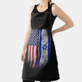 Tablier Drapeau Israélo-Américain Israël Usa Racines Améri (Insitu)