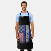 Tablier Drapeau Israélo-Américain Israël Usa Racines Améri (Porté)