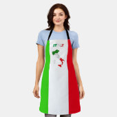 Tablier Drapeau italien (Porté)