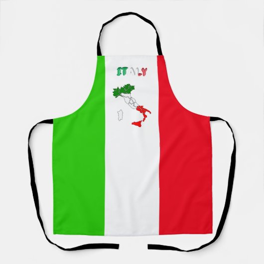 Tablier Drapeau italien (Recto)