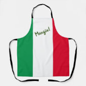 Tablier Drapeau italien de Mangia (Recto)