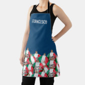 Tablier Drapeau italien ornements personnalisés (Insitu)