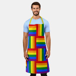 Tablier Drapeau LGBTQ+ Pride Inspiré Apron