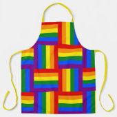 Tablier Drapeau LGBTQ+ Pride Inspiré Apron (Recto)