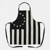 Tablier Drapeau Manga, Betsy Ross ou Drapeau Cercle Améric (Recto)