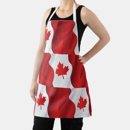 Tablier Drapeau Maple Leaf Canada (Insitu)