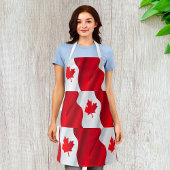 Tablier Drapeau Maple Leaf Canada
