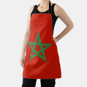 Tablier drapeau marocain (Insitu)
