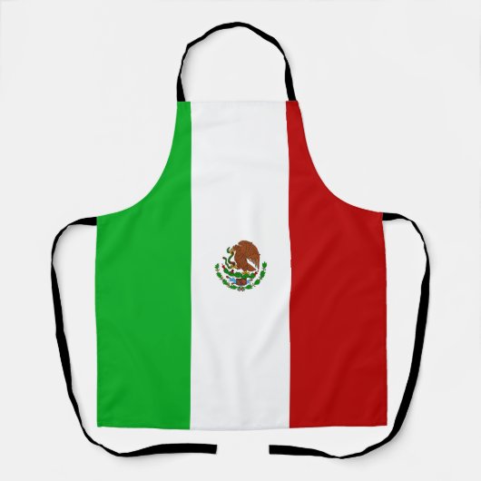Tablier Drapeau mexicain (Recto)