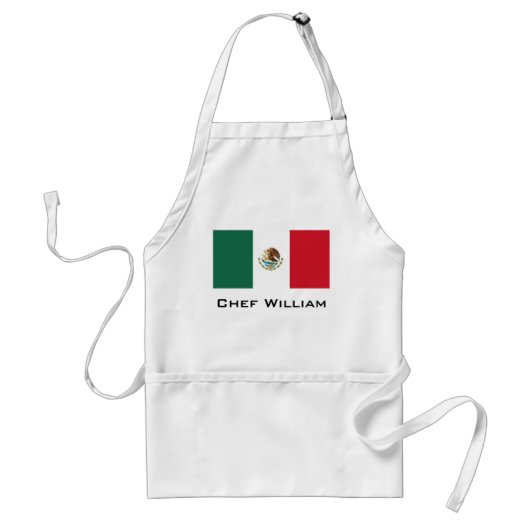 Tablier Drapeau mexicain classique (Devant)