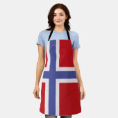 Tablier Drapeau norvégien (Porté)