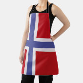 Tablier Drapeau norvégien (Insitu)