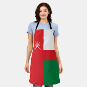 Tablier Drapeau Oman (Porté)
