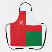 Tablier Drapeau Oman (Recto)
