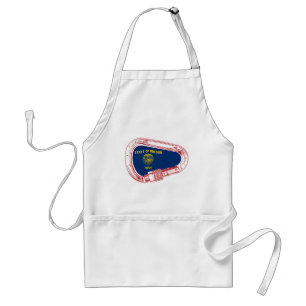 Tablier Drapeau Oregon Escalade carabiner