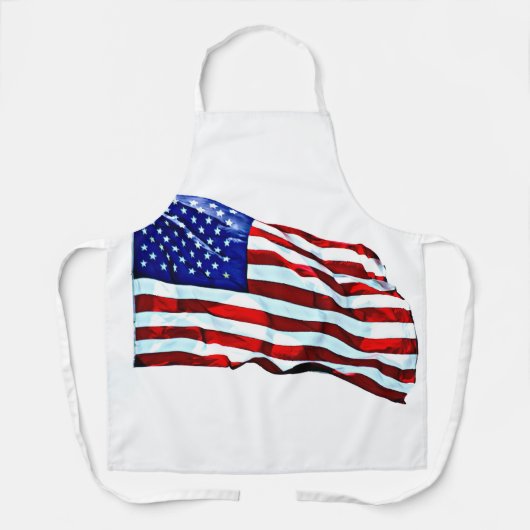 Tablier Drapeau patriotique (Recto)