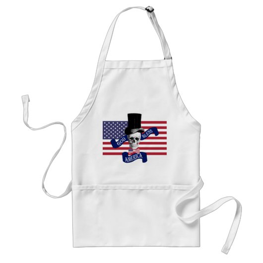 Tablier Drapeau patriotique américain (Devant)