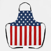Tablier Drapeau patriotique américain du 4 juillet (Recto)