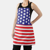 Tablier Drapeau patriotique américain étoilé et rayé améri (Insitu)