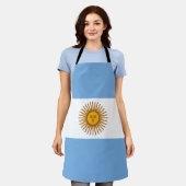 Tablier Drapeau patriotique argentin (Porté)