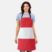 Tablier Drapeau patriotique autrichien (Porté)