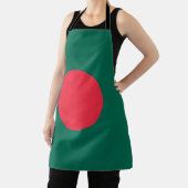 Tablier Drapeau patriotique bangladais (Insitu)