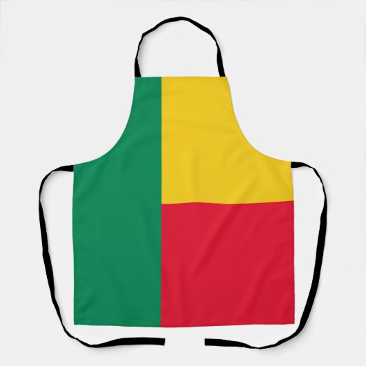 Tablier Drapeau patriotique du Bénin (Recto)