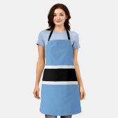 Tablier Drapeau patriotique du Botswana (Porté)