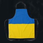 Tablier Drapeau patriotique ukrainien<br><div class="desc">Drapeau patriotique de l'Ukraine.</div>