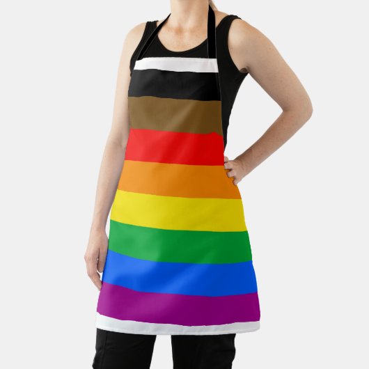 Tablier Drapeau Philly Rainbow Pride (Insitu)