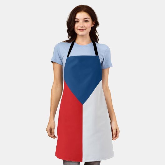 Tablier Drapeau République tchèque (Porté)