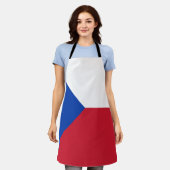 Tablier Drapeau République tchèque (Porté)