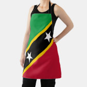 Tablier Drapeau Saint-Kitts-et-Nevis (Insitu)