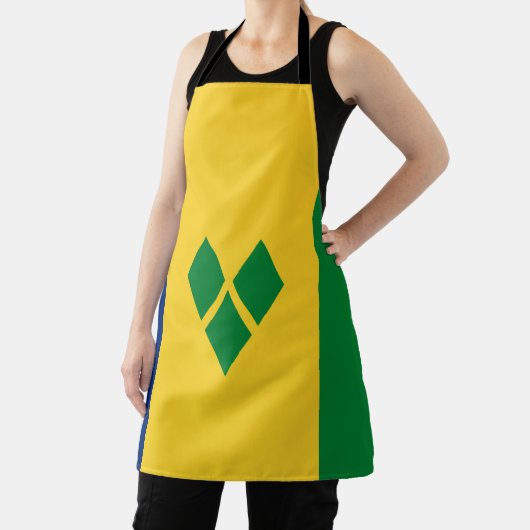 Tablier Drapeau Saint-Vincent (Insitu)