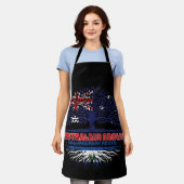 Tablier Drapeau Salvador Australie Salvador (Porté)