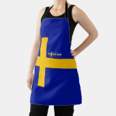 Tablier Drapeau suédois (Insitu)