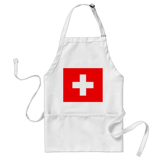 Tablier Drapeau Suisse (Devant)
