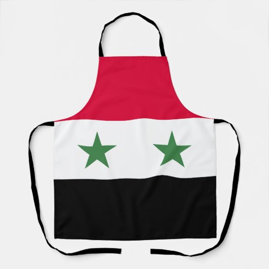 Tablier Drapeau syrien (Recto)