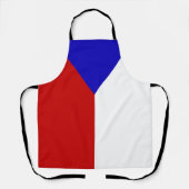 Tablier Drapeau tchèque (Recto)