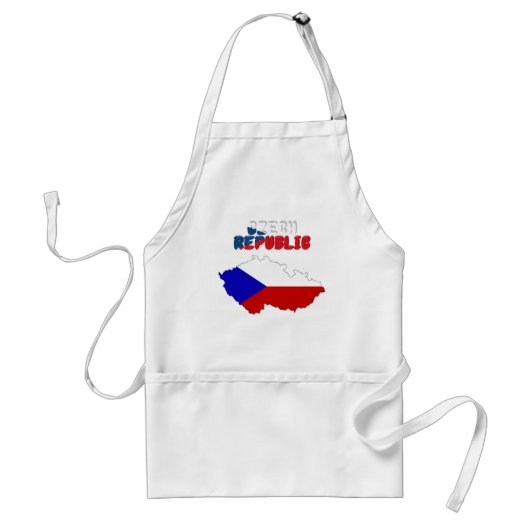 Tablier Drapeau tchèque (Devant)