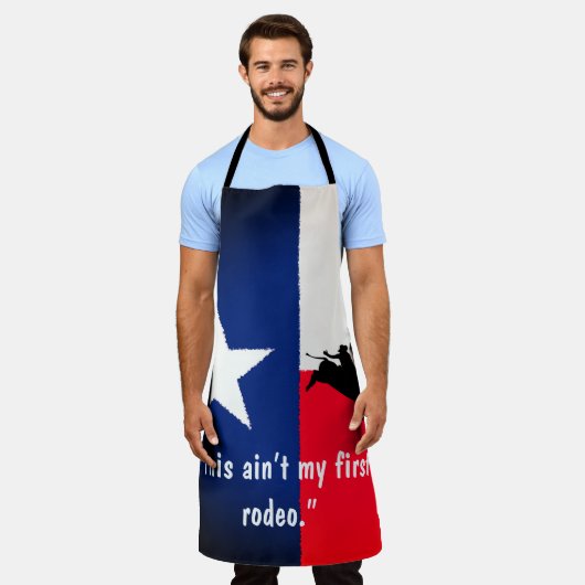 Tablier Drapeau texan de l'impression intégrale (Porté)