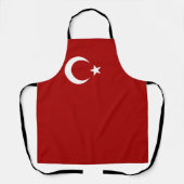 Tablier Drapeau turc (Recto)